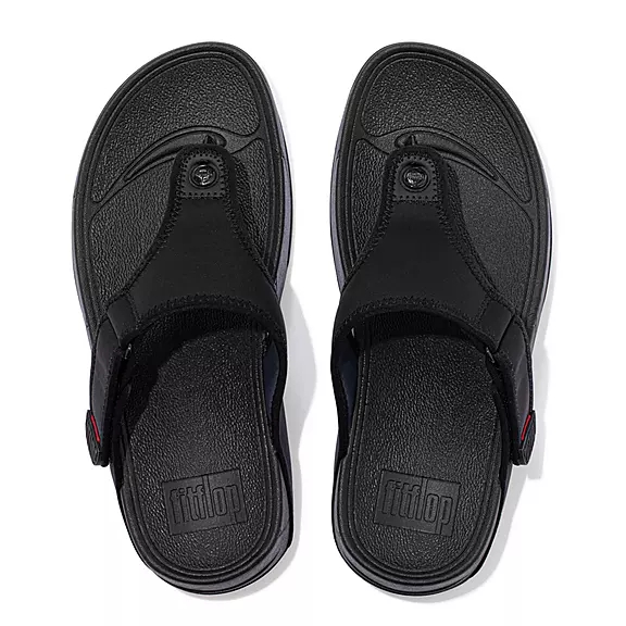 Sandali Con Puntale Uomo FitFlop TRAKK II Acqua-Resistant Nere | 86569298