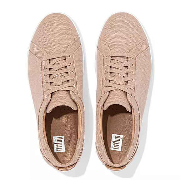 Scarpe Da Ginnastica Donna FitFlop RALLY Tela Beige | 22478327