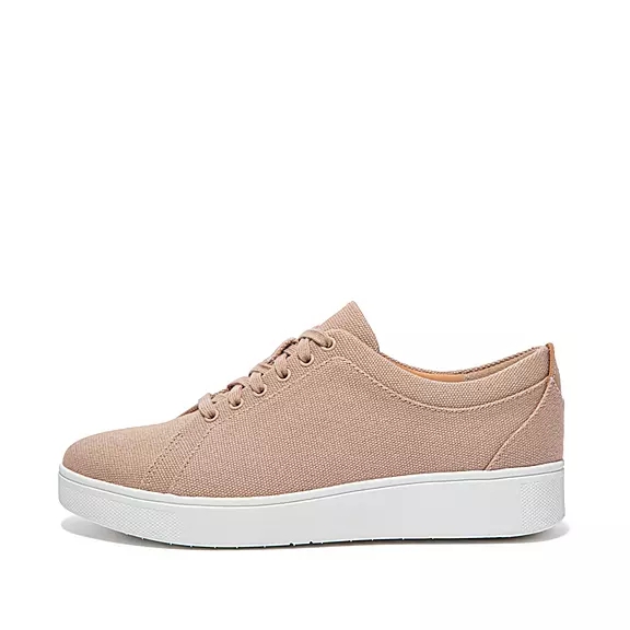 Scarpe Da Ginnastica Donna FitFlop RALLY Tela Beige | 22478327