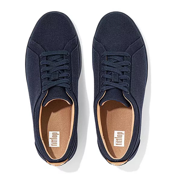 Scarpe Da Ginnastica Donna FitFlop RALLY Tela Blu Marino | 30263475