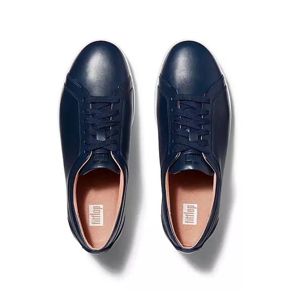 Scarpe Da Ginnastica Donna FitFlop RALLY Pelle Blu Marino | 38933068
