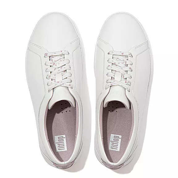 Scarpe Da Ginnastica Donna FitFlop RALLY Speckle-Sole Pelle Bianche | 38975706