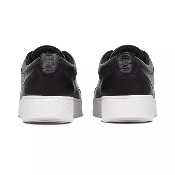 Scarpe Da Ginnastica Donna FitFlop RALLY Pelle Nere | 40733897
