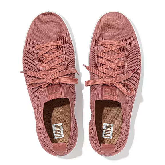 Scarpe Da Ginnastica Donna FitFlop RALLY E01 Multi-Knit Rosa | 60924797