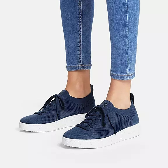 Scarpe Da Ginnastica Donna FitFlop RALLY E01 Multi-Knit Blu Marino | 65427240