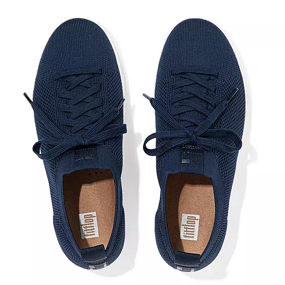 Scarpe Da Ginnastica Donna FitFlop RALLY E01 Multi-Knit Blu Marino | 65427240