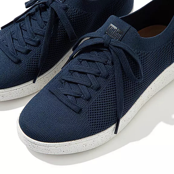 Scarpe Da Ginnastica Donna FitFlop RALLY E01 Multi-Knit Blu Marino | 65427240