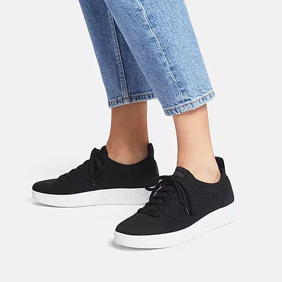 Scarpe Da Ginnastica Donna FitFlop RALLY E01 Multi-Knit Nere | 66256967