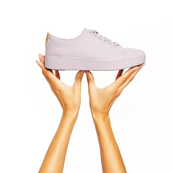 Scarpe Da Ginnastica Donna FitFlop RALLY Tela Viola Chiaro | 66443697
