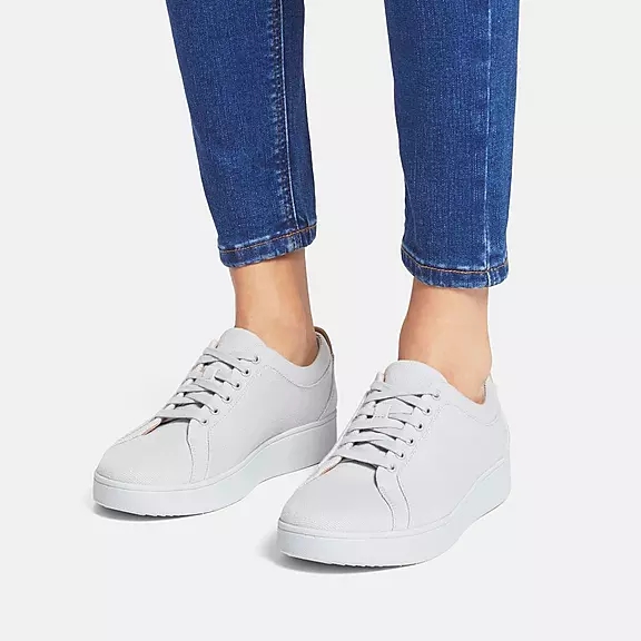 Scarpe Da Ginnastica Donna FitFlop RALLY Tela Grigie | 83493823