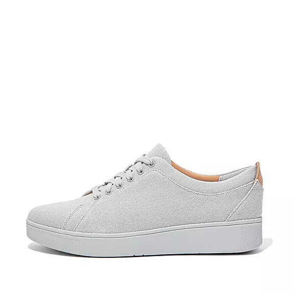 Scarpe Da Ginnastica Donna FitFlop RALLY Tela Grigie | 83493823