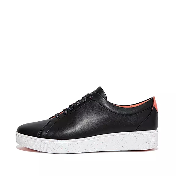 Scarpe Da Ginnastica Donna FitFlop RALLY Speckle-Sole Pelle Nere | 87614775