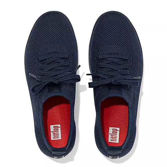 Scarpe Da Ginnastica Donna FitFlop RALLY Acqua-Resistant Knit Blu Marino | 88757594