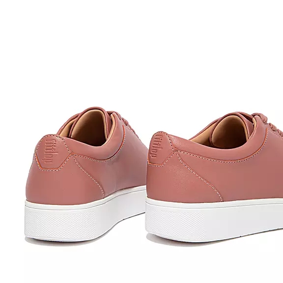 Scarpe Da Ginnastica Donna FitFlop RALLY Pelle Rosa | 92622082