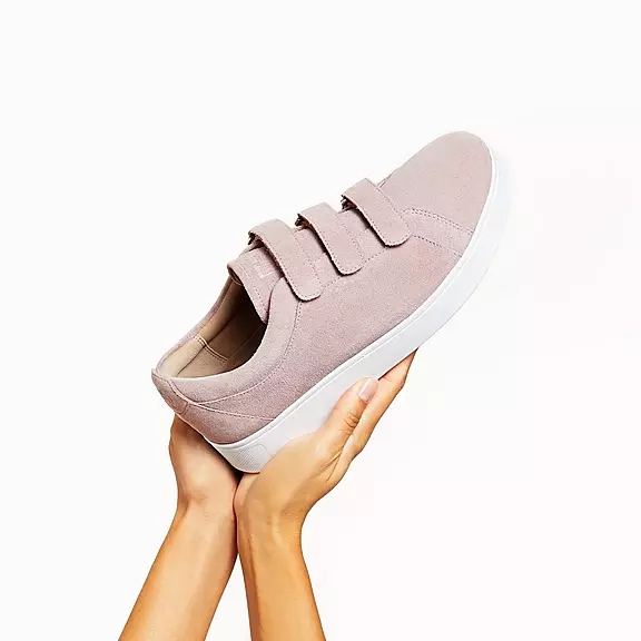 Scarpe Da Ginnastica Donna FitFlop RALLY Cinturino Pelle Scamosciata Viola Chiaro | 96766743