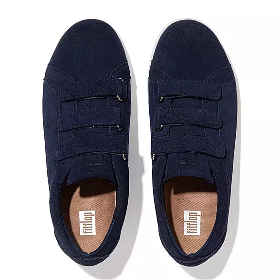 Scarpe Da Ginnastica Donna FitFlop RALLY Cinturino Pelle Scamosciata Blu Marino | 97179728