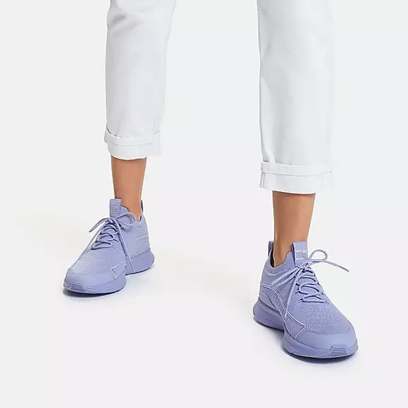 Scarpe Da Ginnastica Donna FitFlop VITAMIN FF Knit Sports Lavanda | 38349618