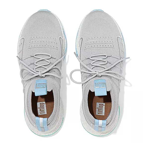 Scarpe Da Ginnastica Donna FitFlop VITAMIN FF E01 Knit Sports Grigie | 89403777