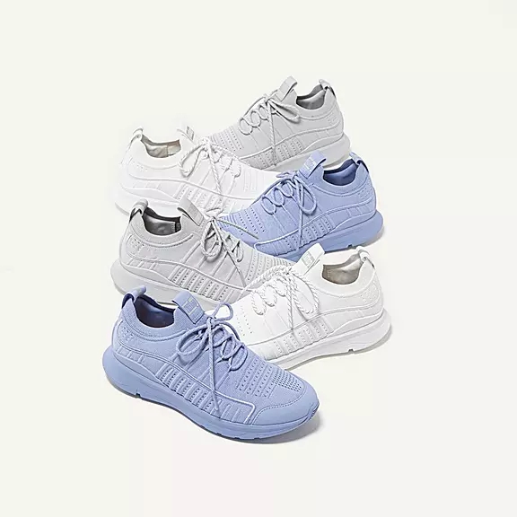 Scarpe Da Ginnastica Donna FitFlop VITAMIN FF Knit Sports Grigie | 98521793