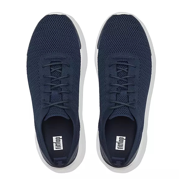 Scarpe Da Ginnastica Uomo FitFlop FLEXKNIT Mens Blu Marino | 80357311