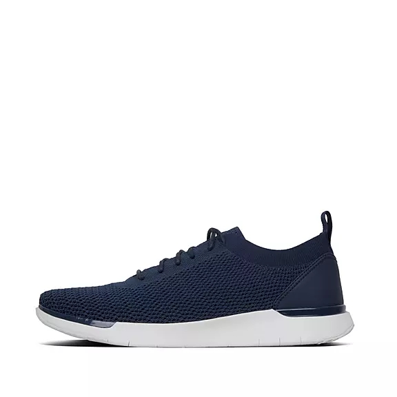 Scarpe Da Ginnastica Uomo FitFlop FLEXKNIT Mens Blu Marino | 80357311