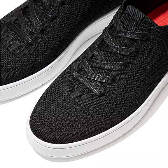Scarpe Da Ginnastica Uomo FitFlop RALLY X Airyknit Nere | 21717361