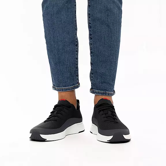 Scarpe Da Ginnastica Uomo FitFlop UBERKNIT EVER Knit Nere | 53616520