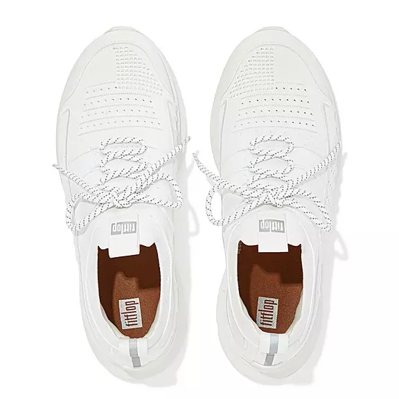 Scarpe Da Ginnastica Uomo FitFlop VITAMIN FF Knit Sports Bianche | 41967497