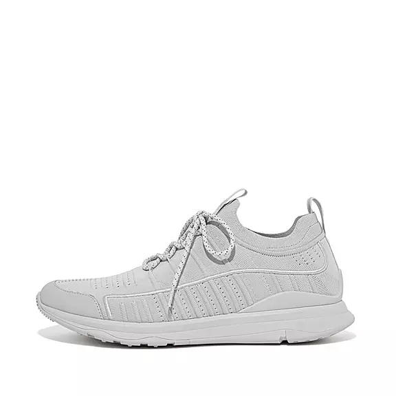 Scarpe Da Ginnastica Uomo FitFlop VITAMIN FF Knit Sports Grigie | 42514596