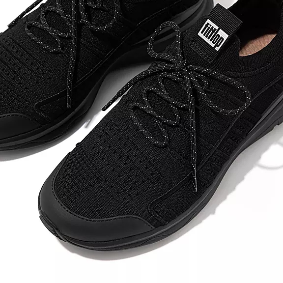 Scarpe Da Ginnastica Uomo FitFlop VITAMIN FF Knit Sports Nere | 48054402