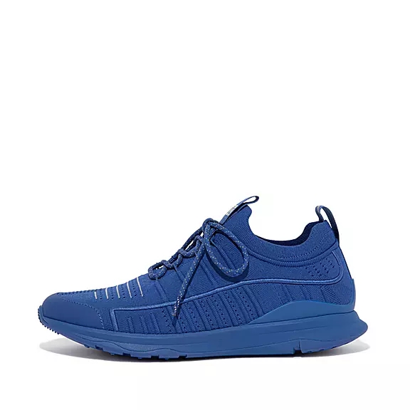Scarpe Da Ginnastica Uomo FitFlop VITAMIN FF Knit Sports Blu | 49467653