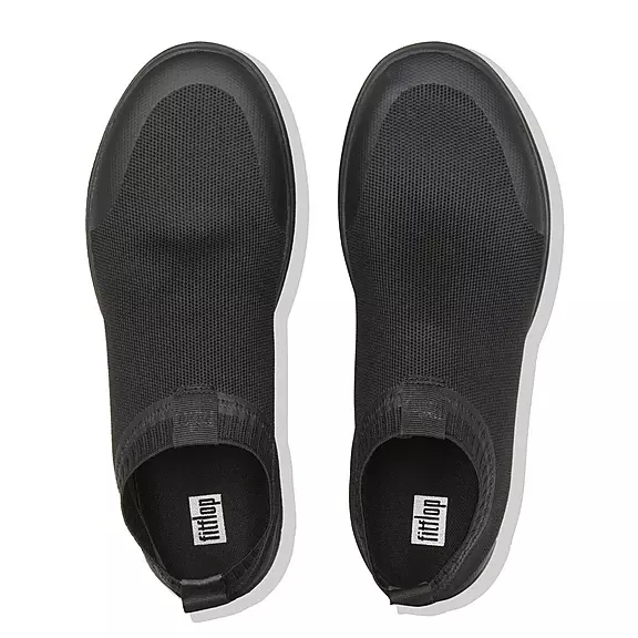 Scarpe Da Ginnastica Uomo FitFlop ÜBERKNIT Slip-On Nere | 31931725