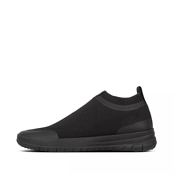 Scarpe Da Ginnastica Uomo FitFlop ÜBERKNIT Slip-On Nere | 31931725