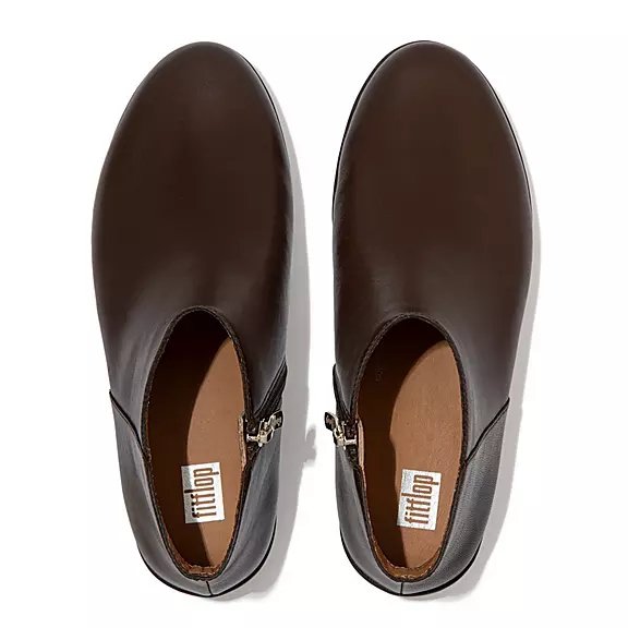 Stivaletti Donna FitFlop SUMI Pelle Scamosciata Marroni | 23980888