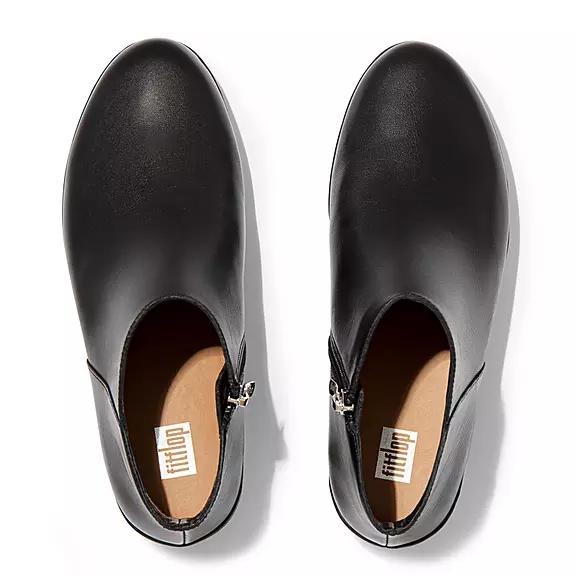 Stivaletti Donna FitFlop SUMI Pelle Scamosciata Nere | 53646687