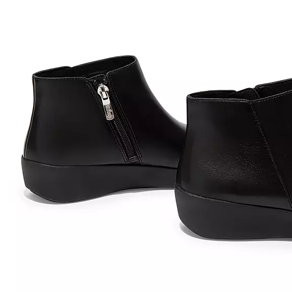 Stivaletti Donna FitFlop SUMI Pelle Scamosciata Nere | 53646687