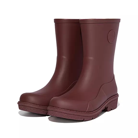 Stivali Da Pioggia Donna FitFlop WONDERWELLY Corta Bordeaux | 17019542