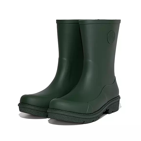 Stivali Da Pioggia Donna FitFlop WONDERWELLY Corta Verdi | 93702695