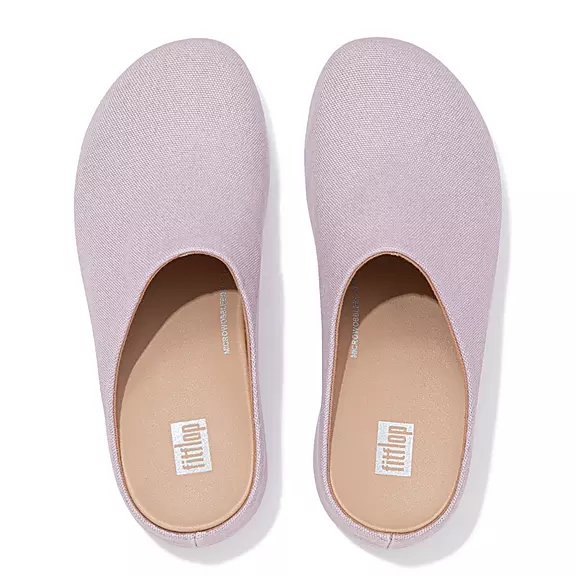 Zoccoli Donna FitFlop SHUV Tela Viola Chiaro | 65962776