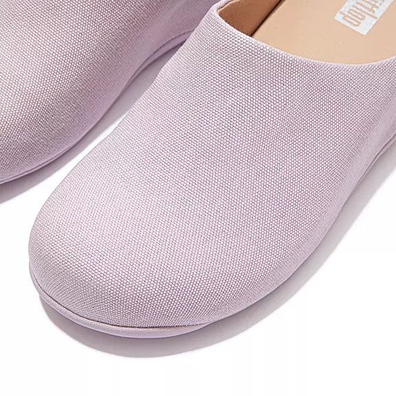 Zoccoli Donna FitFlop SHUV Tela Viola Chiaro | 65962776